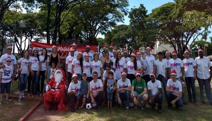 Natal Solidário Podium Alimentos e Rotary de Tamboara!